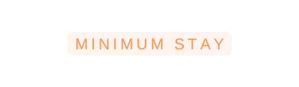 Minimum Stay